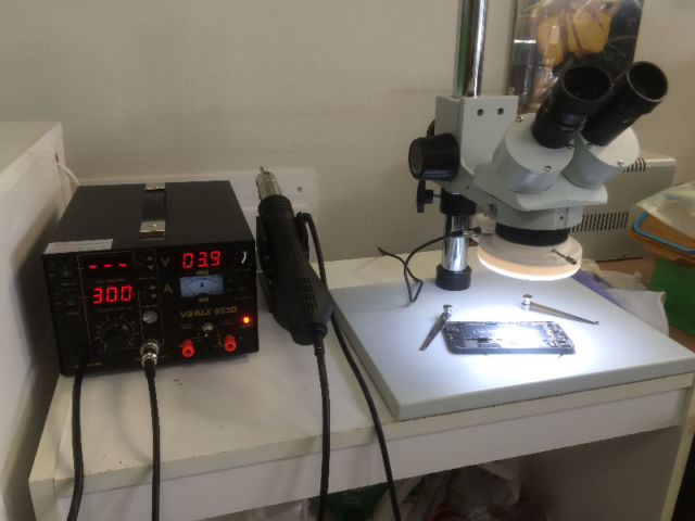 Repair work at SpeedJOBS